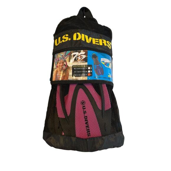 US Divers Cozumel TX Island Dry Snorkel & Proflex FX Set - Picture 2 of 4